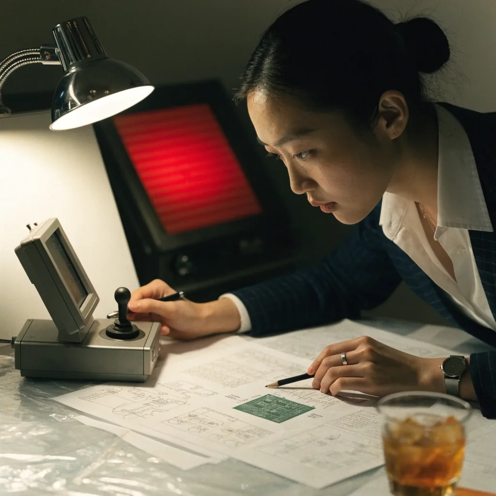 문서 원본과 판독 결과를 대조하는 작업 장면